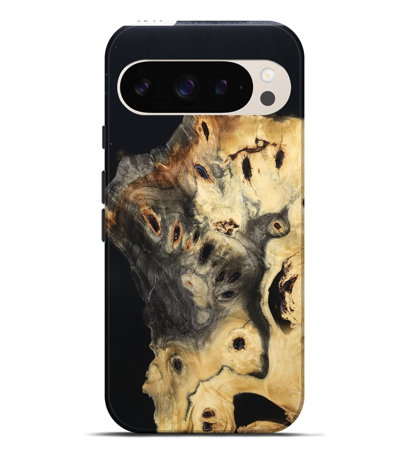 Pixel 9 Pro XL Wood Live Edge Phone Case - Krysta (Clear, 796541)