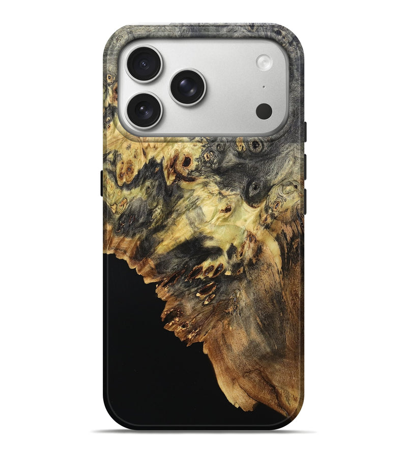 iPhone 17 Pro Max Wood Live Edge Phone Case - Cole (Wood Burl, 796544)