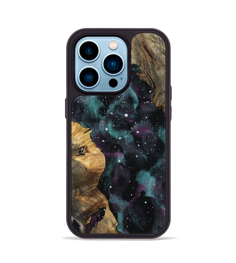 iPhone 14 Pro Wood Phone Case - Azalea (Cosmos, 796583)