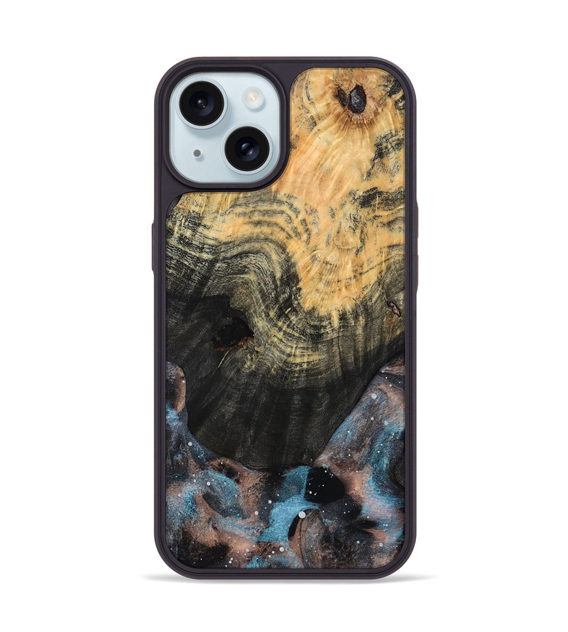 iPhone 15 Wood Phone Case - Roger (Cosmos, 796599)