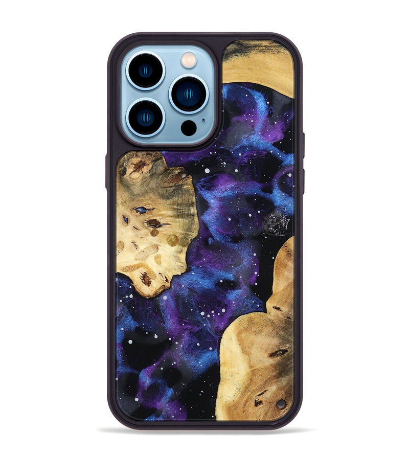 iPhone 14 Pro Max Wood Phone Case - Yareli (Cosmos, 796620)