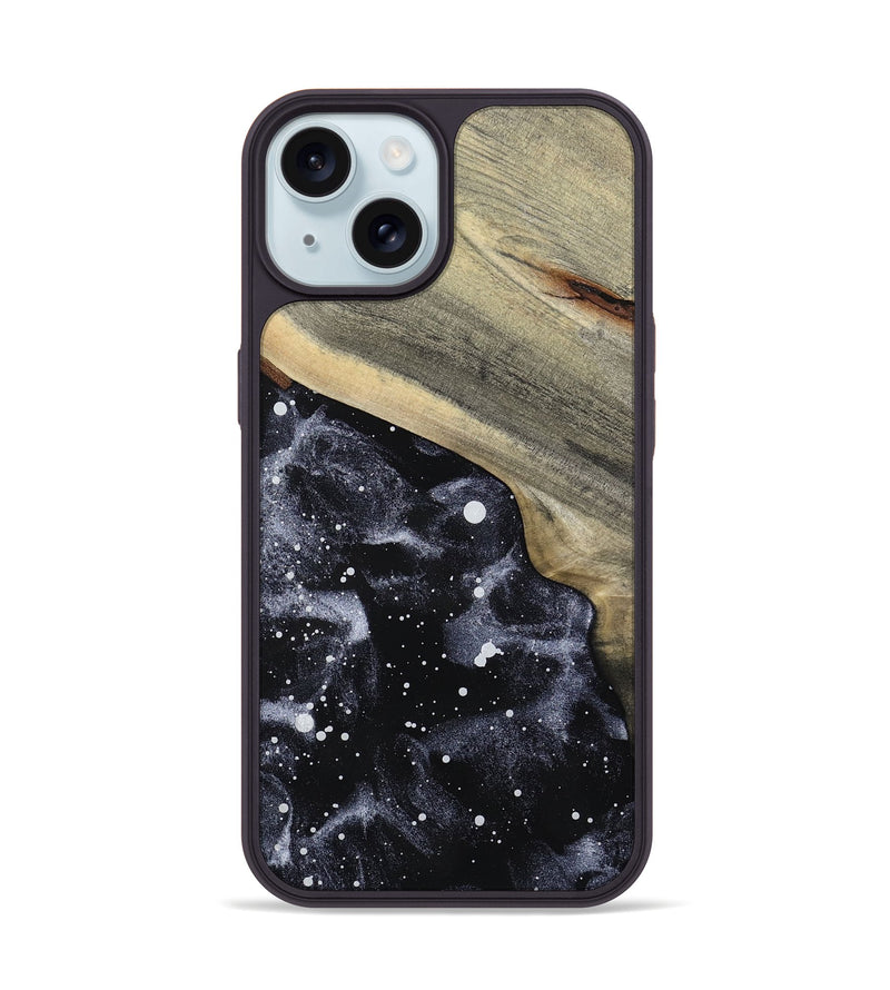 iPhone 15 Wood Phone Case - Aline (Cosmos, 796652)