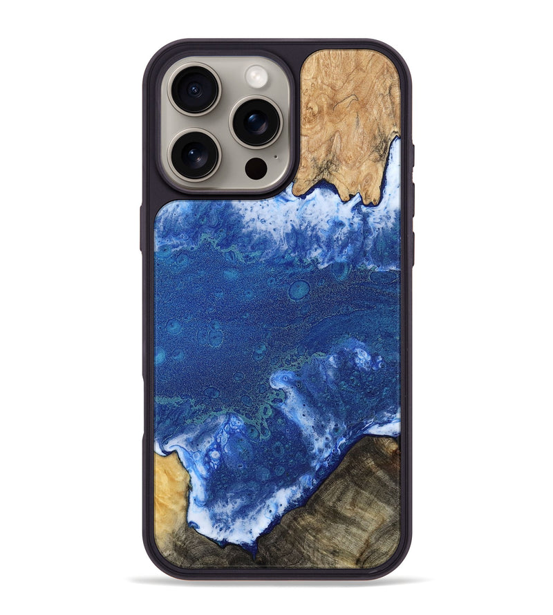 iPhone 16 Pro Max Wood Phone Case - Krystal (Coastal, 796716)