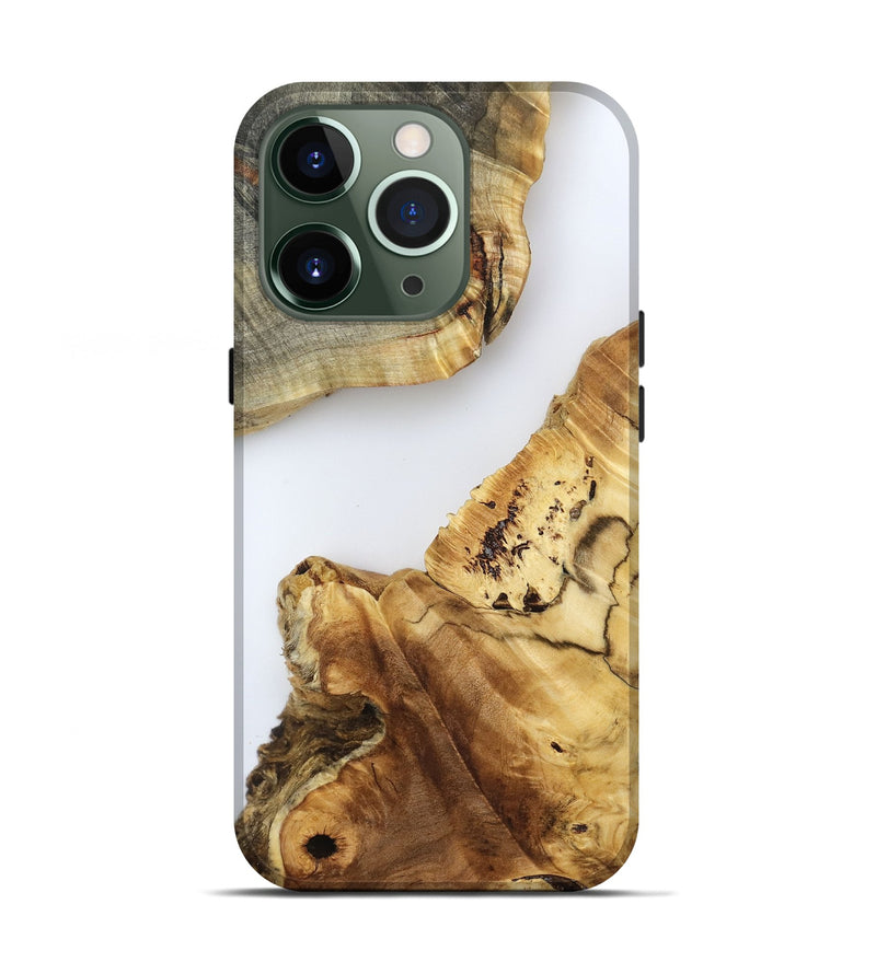 iPhone 13 Pro Wood Live Edge Phone Case - Neveah (Clear, 796730)