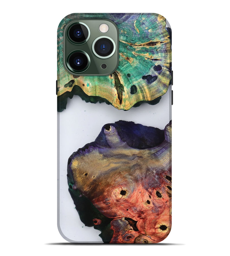 iPhone 13 Pro Max Wood Live Edge Phone Case - Jayme (Clear, 796737)