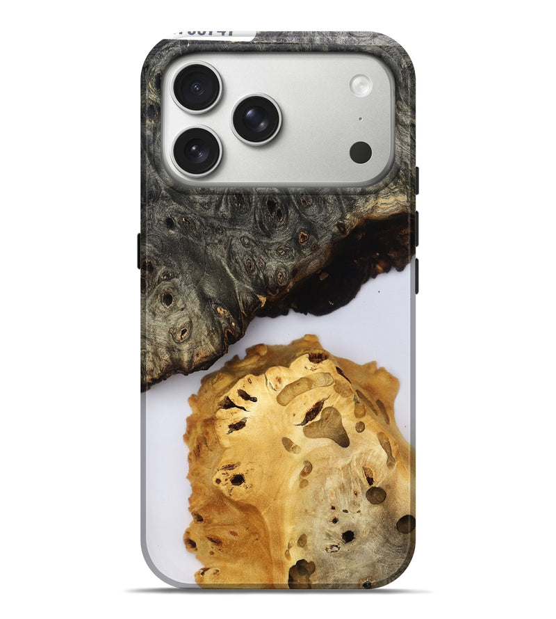 iPhone 17 Pro Max Wood Live Edge Phone Case - Benny (Clear, 796747)