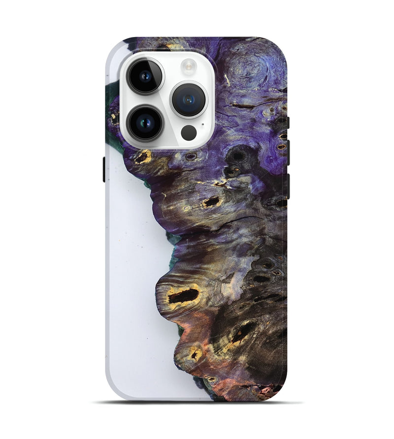 iPhone 15 Pro Wood Live Edge Phone Case - Howard (Clear, 796756)