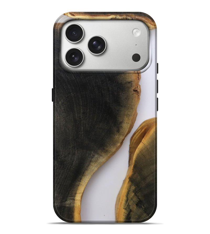 iPhone 17 Pro Max Wood Live Edge Phone Case - Bjorn (Clear, 796764)