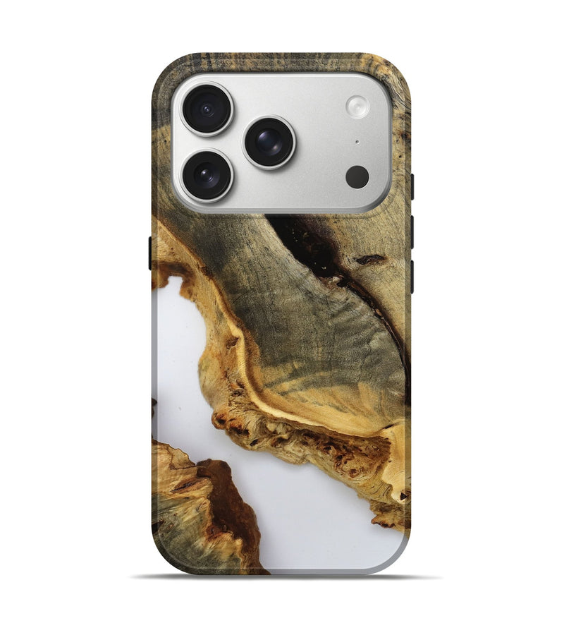 iPhone 17 Pro Wood Live Edge Phone Case - Efrain (Clear, 796766)