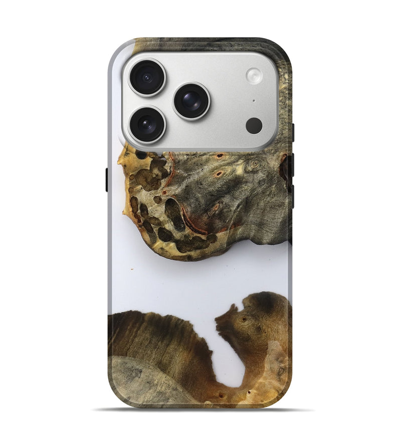iPhone 17 Pro Wood Live Edge Phone Case - Symone (Clear, 796768)