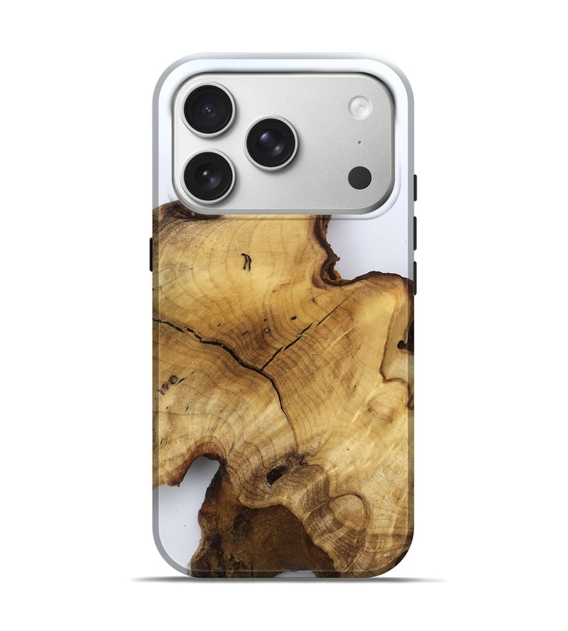 iPhone 17 Pro Wood Live Edge Phone Case - Camron (Clear, 796774)