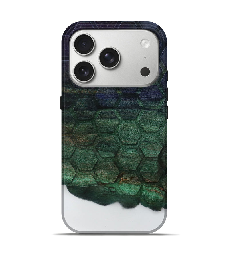 iPhone 17 Pro Wood Live Edge Phone Case - Zoie (Clear, 796775)