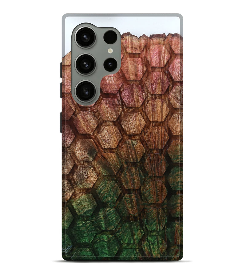 Galaxy S24 Ultra Wood Live Edge Phone Case - Janiyah (Clear, 796778)