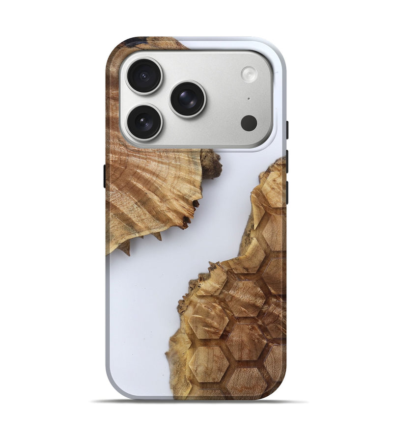 iPhone 17 Pro Wood Live Edge Phone Case - Marilee (Clear, 796780)