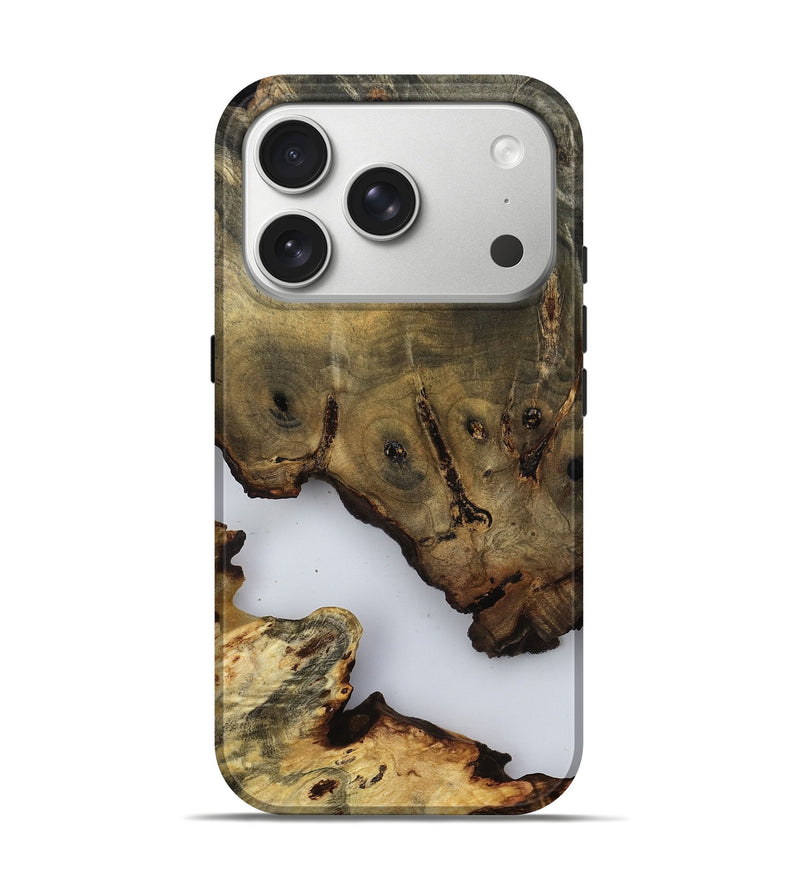 iPhone 17 Pro Wood Live Edge Phone Case - Cortney (Clear, 796782)