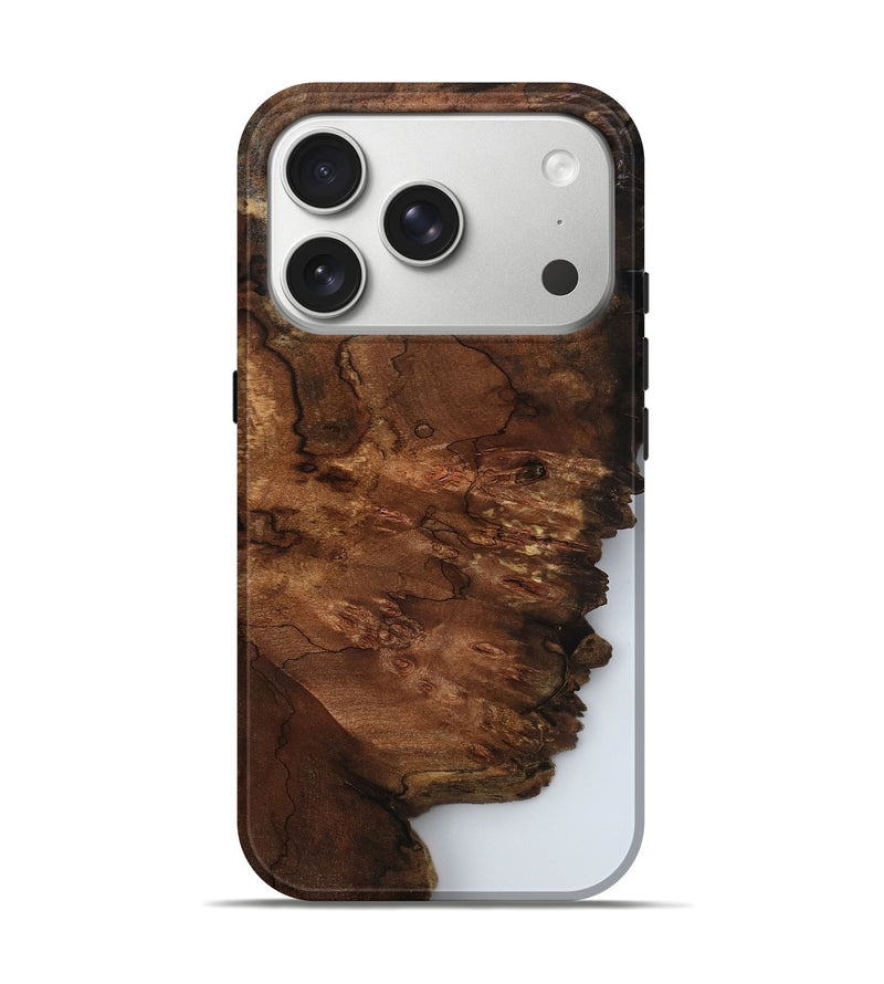 iPhone 17 Pro Wood Live Edge Phone Case - Amarion (Clear, 796785)