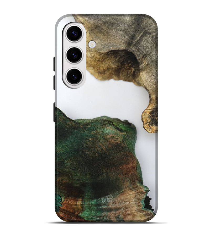 Galaxy S25 Plus Wood Live Edge Phone Case - Adelynn (Clear, 796787)