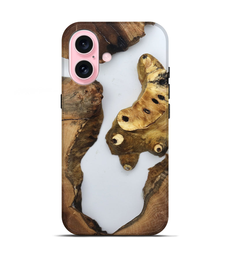 iPhone 17 Wood Live Edge Phone Case - Journi (Clear, 796792)