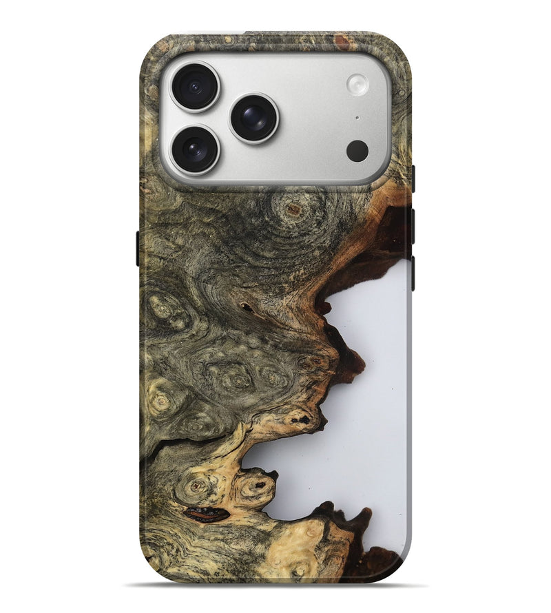 iPhone 17 Pro Max Wood Live Edge Phone Case - Karyme (Clear, 796797)