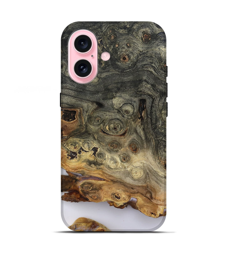 iPhone 17 Wood Live Edge Phone Case - Melody (Clear, 796807)