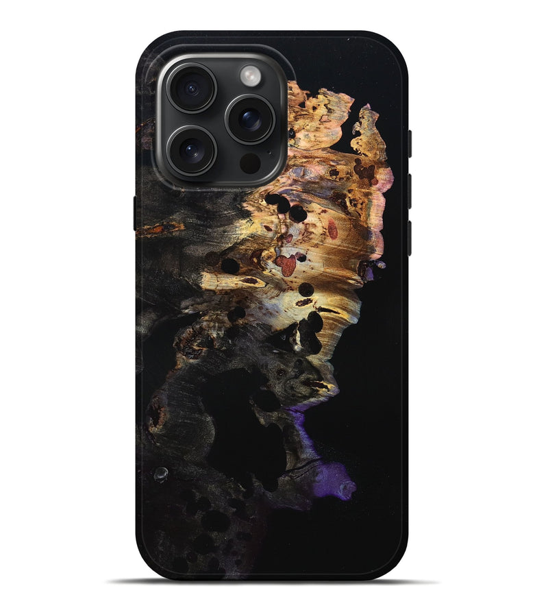 iPhone 16 Pro Max Wood Live Edge Phone Case - Ruthie (Wood Burl, 796813)