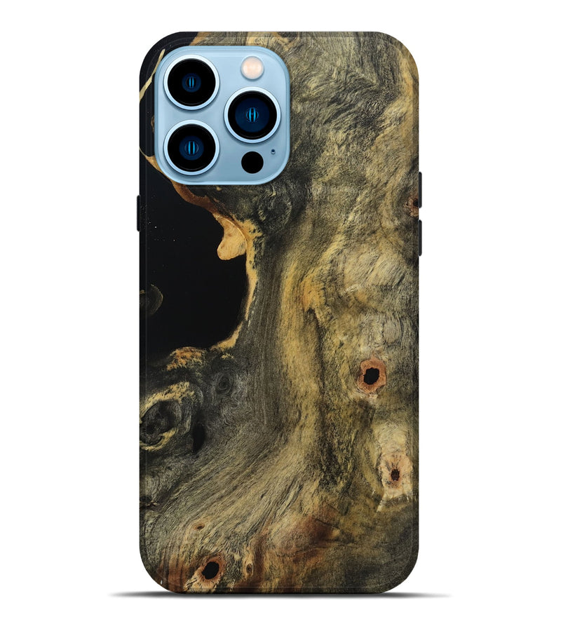 iPhone 14 Pro Max Wood Live Edge Phone Case - Roxanna (Wood Burl, 796814)