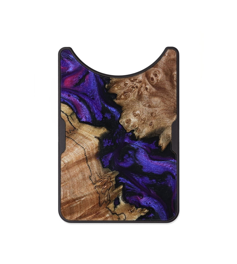 Alloy Wood Wallet - Adhara (Purple, 796933)
