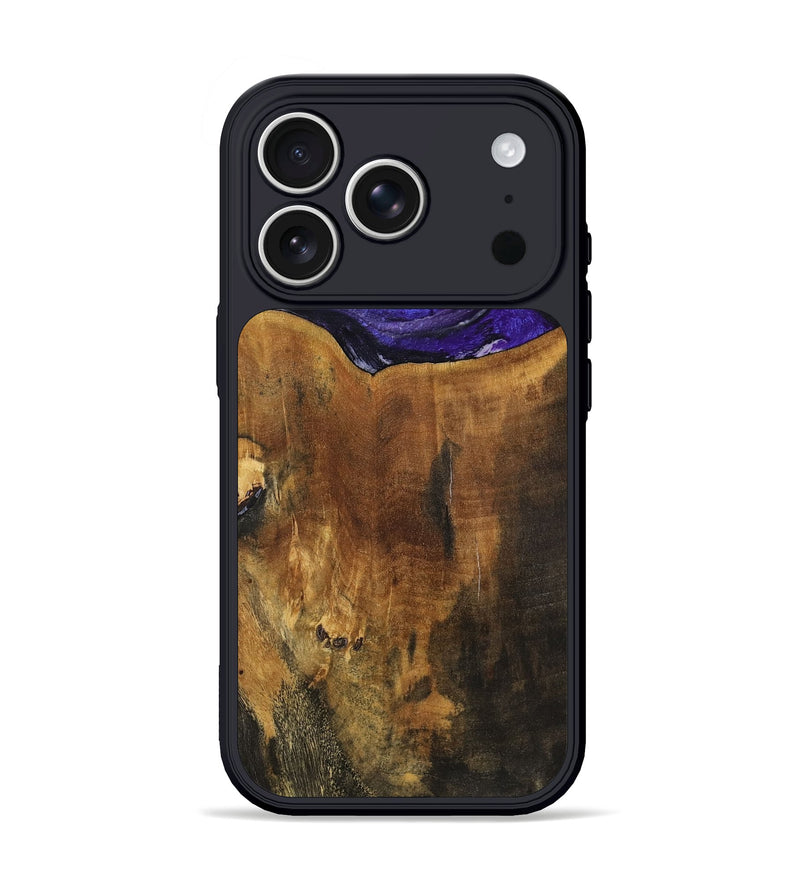 iPhone 17 Pro Wood Phone Case - Hillary (Purple, 796934)