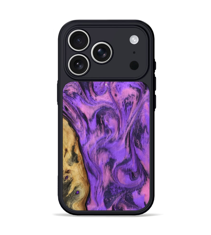 iPhone 17 Pro Wood Phone Case - Osvaldo (Purple, 796936)