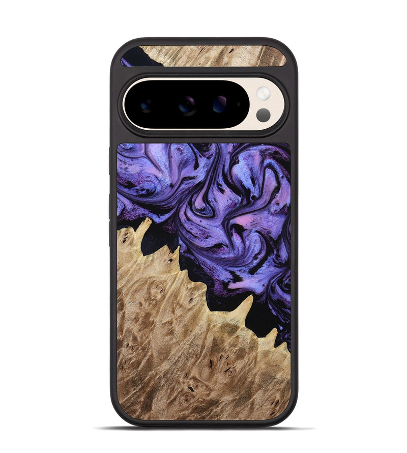 Pixel 10 Wood Phone Case - Coty (Purple, 796942)