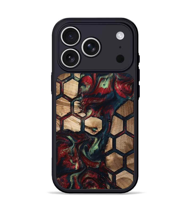 iPhone 17 Pro Wood Phone Case - Quiana (Pattern, 796982)
