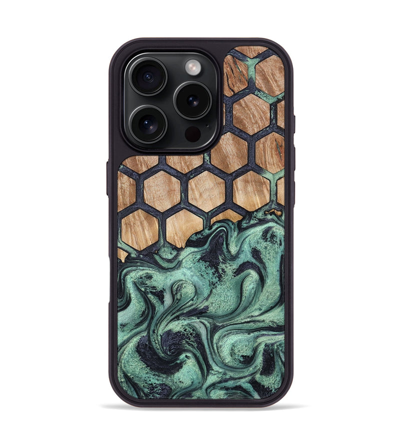 iPhone 16 Pro Wood Phone Case - Fannie (Pattern, 796995)