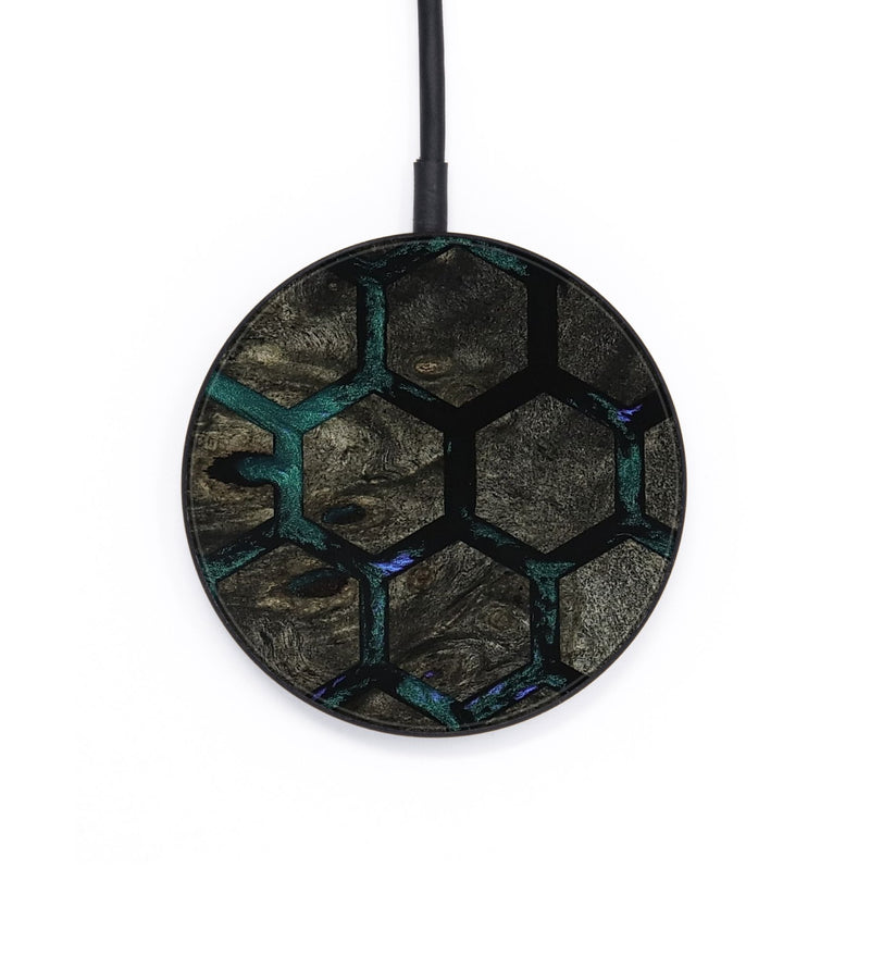 Circle Wood Wireless Charger - Kayce (Pattern, 796996)