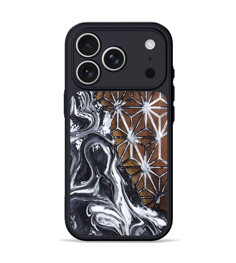 iPhone 17 Pro Wood Phone Case - Hugh (Pattern, 797004)