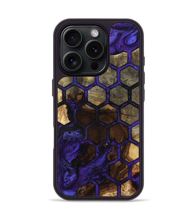 iPhone 16 Pro Wood Phone Case - Alyvia (Pattern, 797034)