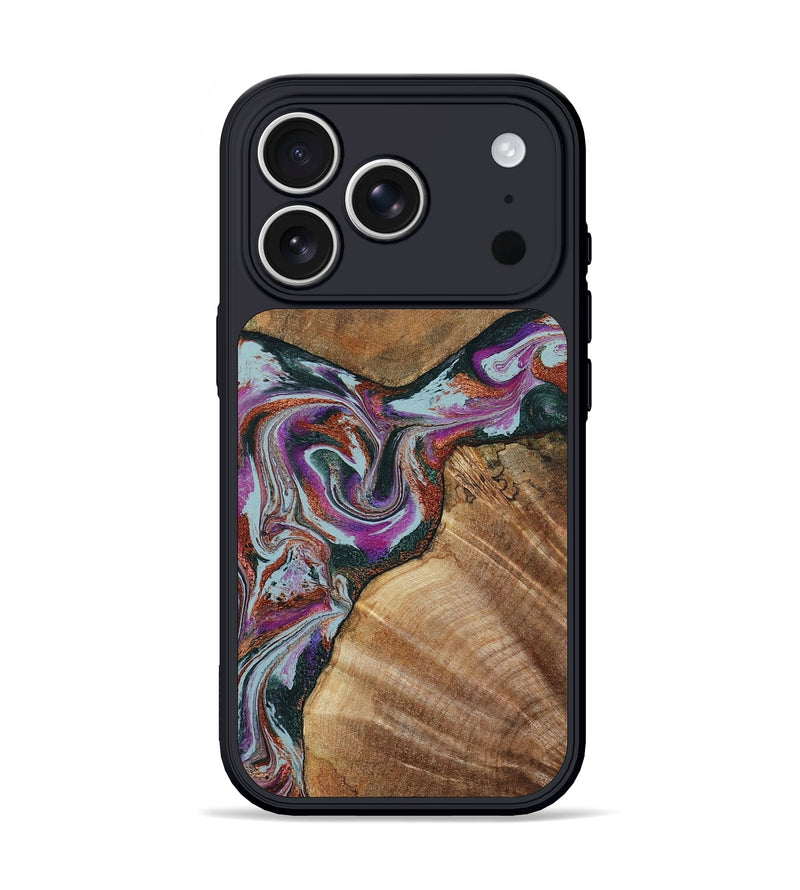 iPhone 17 Pro Wood Phone Case - Green (Green, 797042)