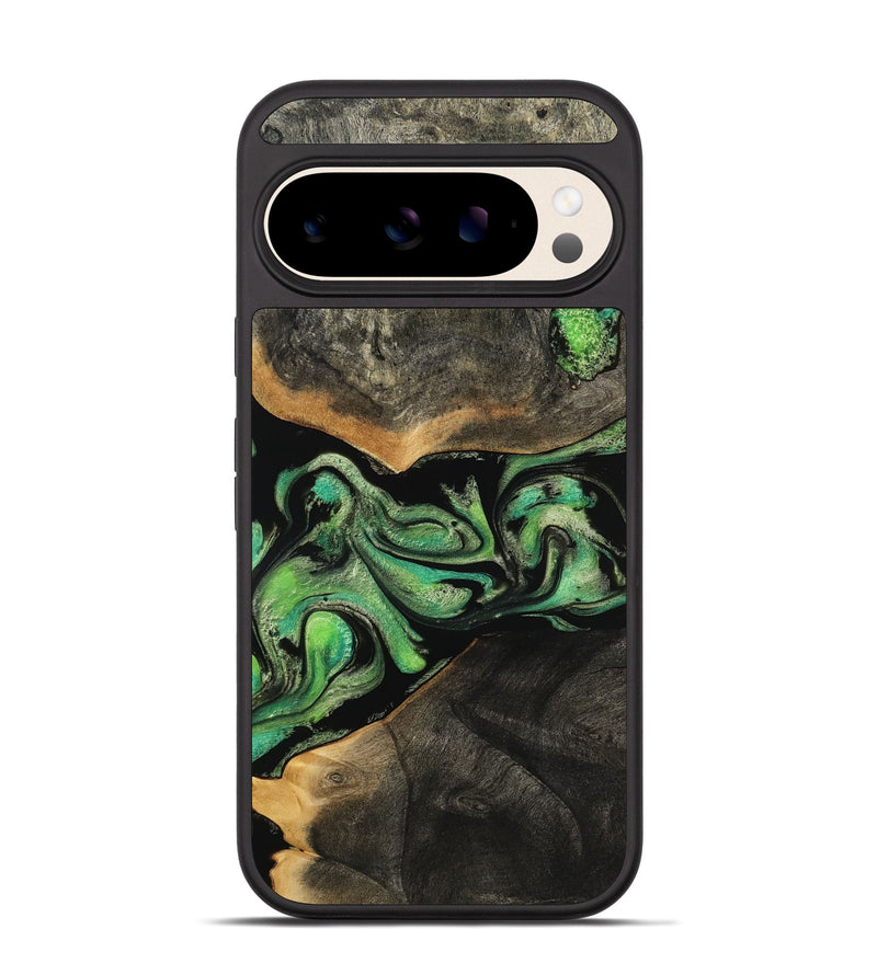 Pixel 10 Pro Wood Phone Case - Sherlyn (Green, 797052)
