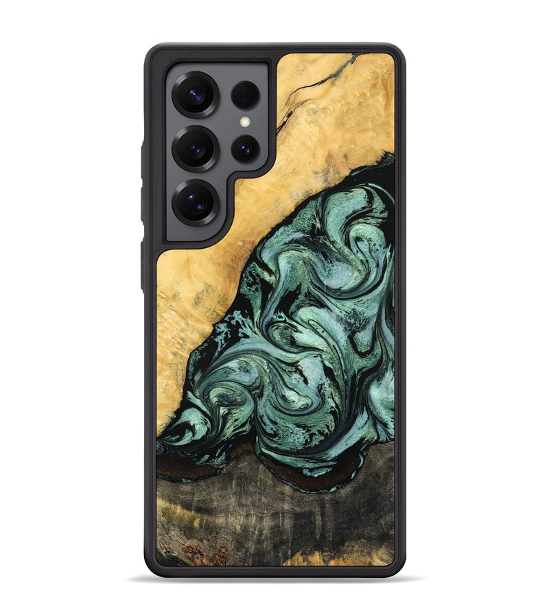 Galaxy S25 Ultra Wood Phone Case - Mollie (Green, 797060)