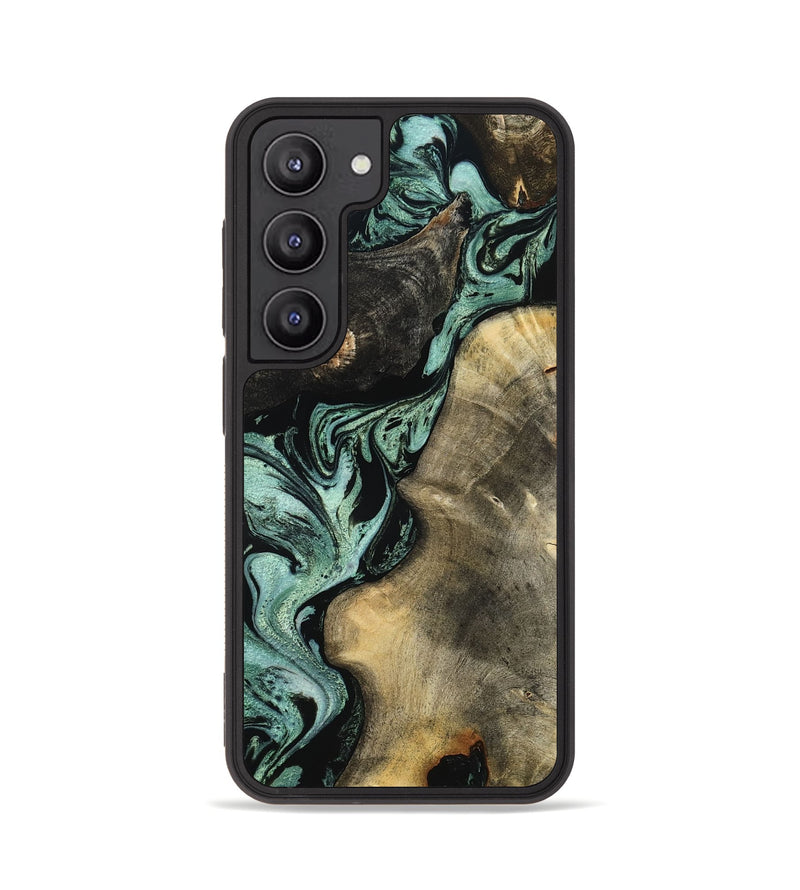 Galaxy S23 Wood Phone Case - Kinsey (Green, 797065)
