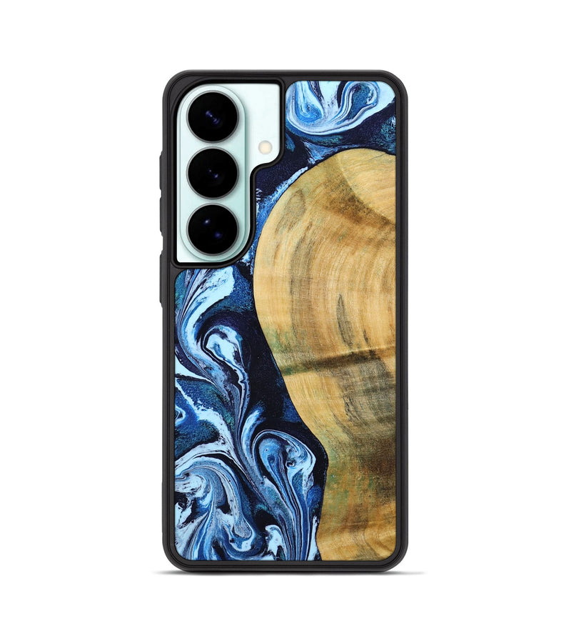 Galaxy S26 Wood Phone Case - Billy (Blue, 797072)