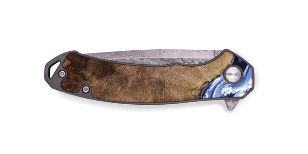EDC Wood Pocket Knife - Kelley (Blue, 797079)