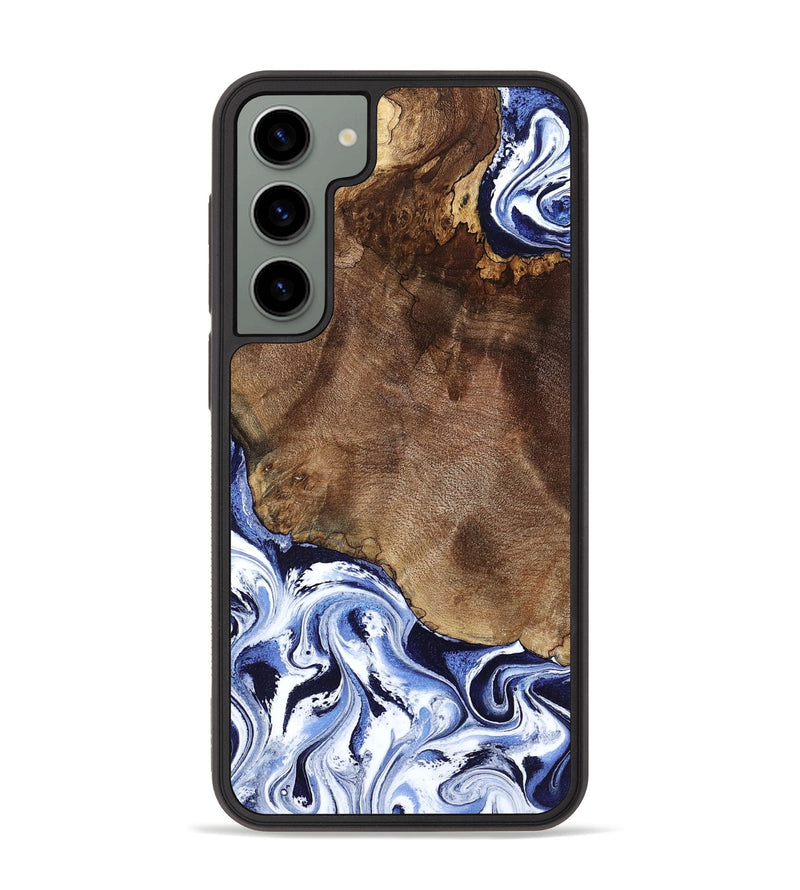 Galaxy S23 Plus Wood Phone Case - Kelley (Blue, 797079)