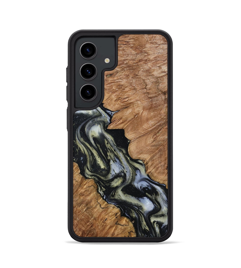 Galaxy S24 Wood Phone Case - Baby (Black & White, 797117)