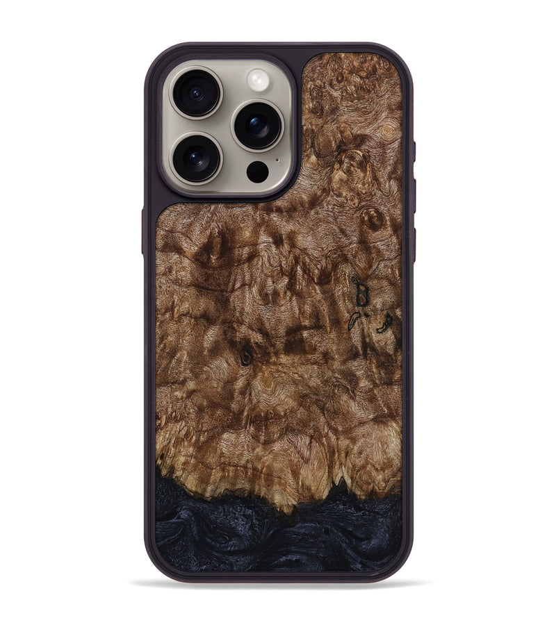 iPhone 15 Pro Max Wood Phone Case - Adyson (Wood Burl, 797126)