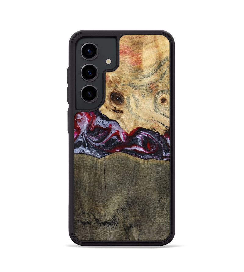 Galaxy S24 Wood Phone Case - Jarrett (Red, 797142)
