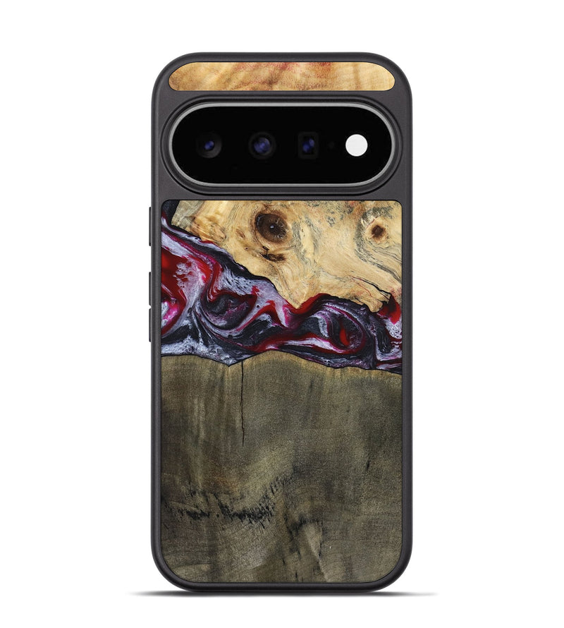 Pixel 11 Wood Phone Case - Jarrett (Red, 797142)