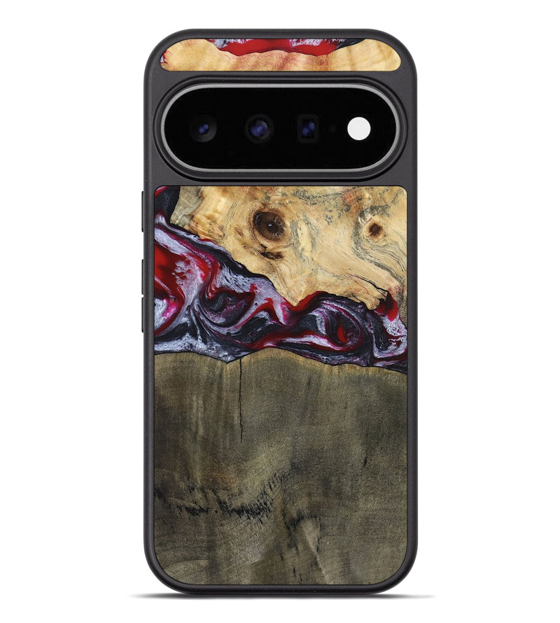 Pixel 11 Pro XL Wood Phone Case - Jarrett (Red, 797142)