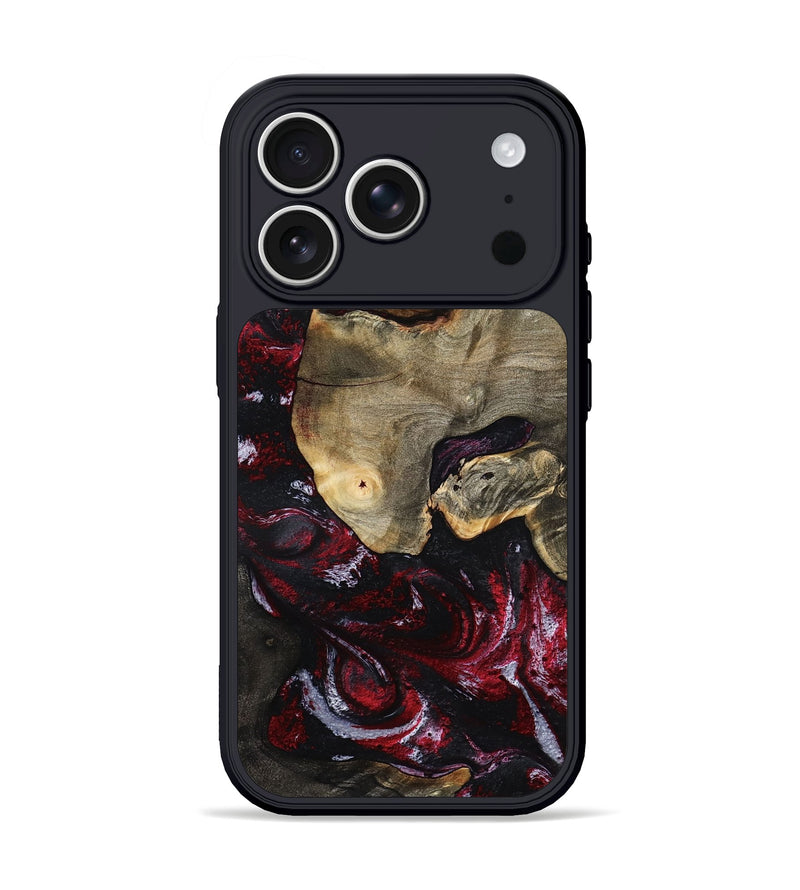 iPhone 17 Pro Wood Phone Case - Reese (Red, 797154)
