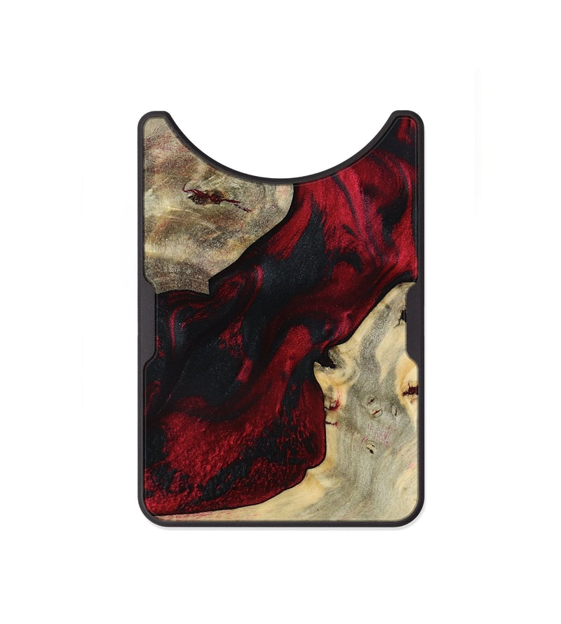 Alloy Wood Wallet - Dash (Red, 797157)