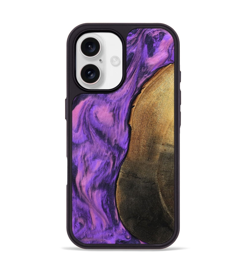 iPhone 17 Wood Phone Case - Cori (Purple, 797161)